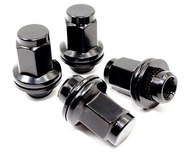 Set Of 20 Black OE Factory Style Lug Nuts 14x1.5 for Toyota Tundra